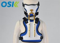 Three Size Neck And Back Brace , Low Temp. Thermoplastic Neck Chest Orthotics