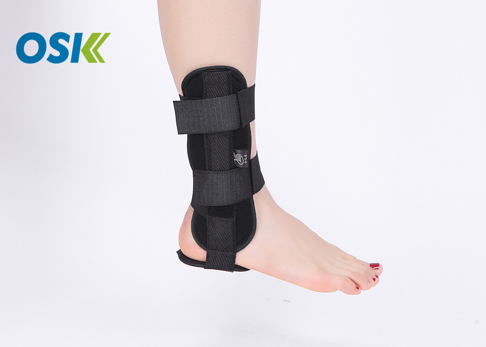 Washable Ankle Injury Support , Steel Plate Support Ankle Support Splint