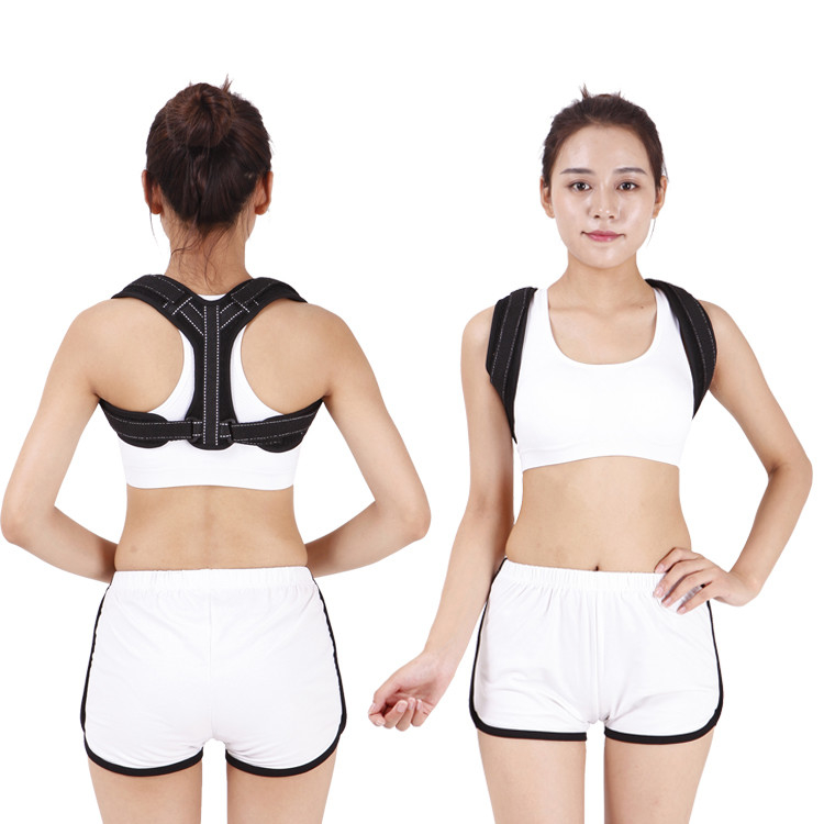 Pain Relief Back Posture Corrector With Armpit Pad Extension Strap