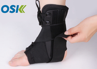 Nylon Ankle Support Brace Neoprene Cloth Material With Steel Plate Support