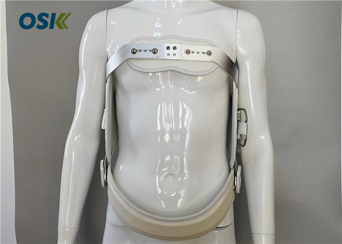 White Medical Orthosis For Chest Breathable Long - Term Usage CE Approved